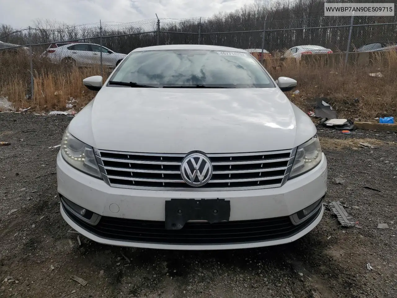 2013 Volkswagen Cc Sport VIN: WVWBP7AN9DE509715 Lot: 46771425