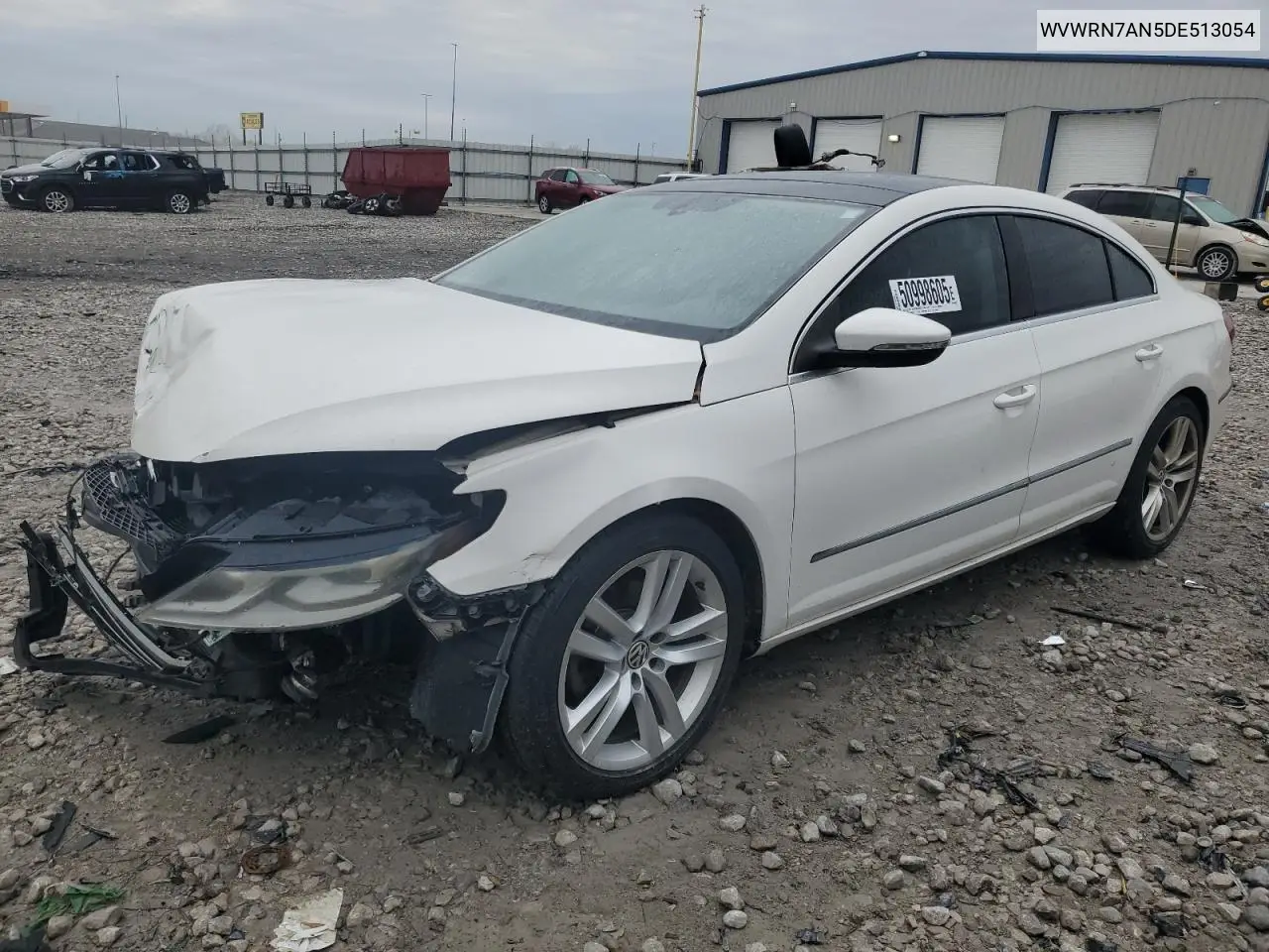 2013 Volkswagen Cc Luxury VIN: WVWRN7AN5DE513054 Lot: 50998605