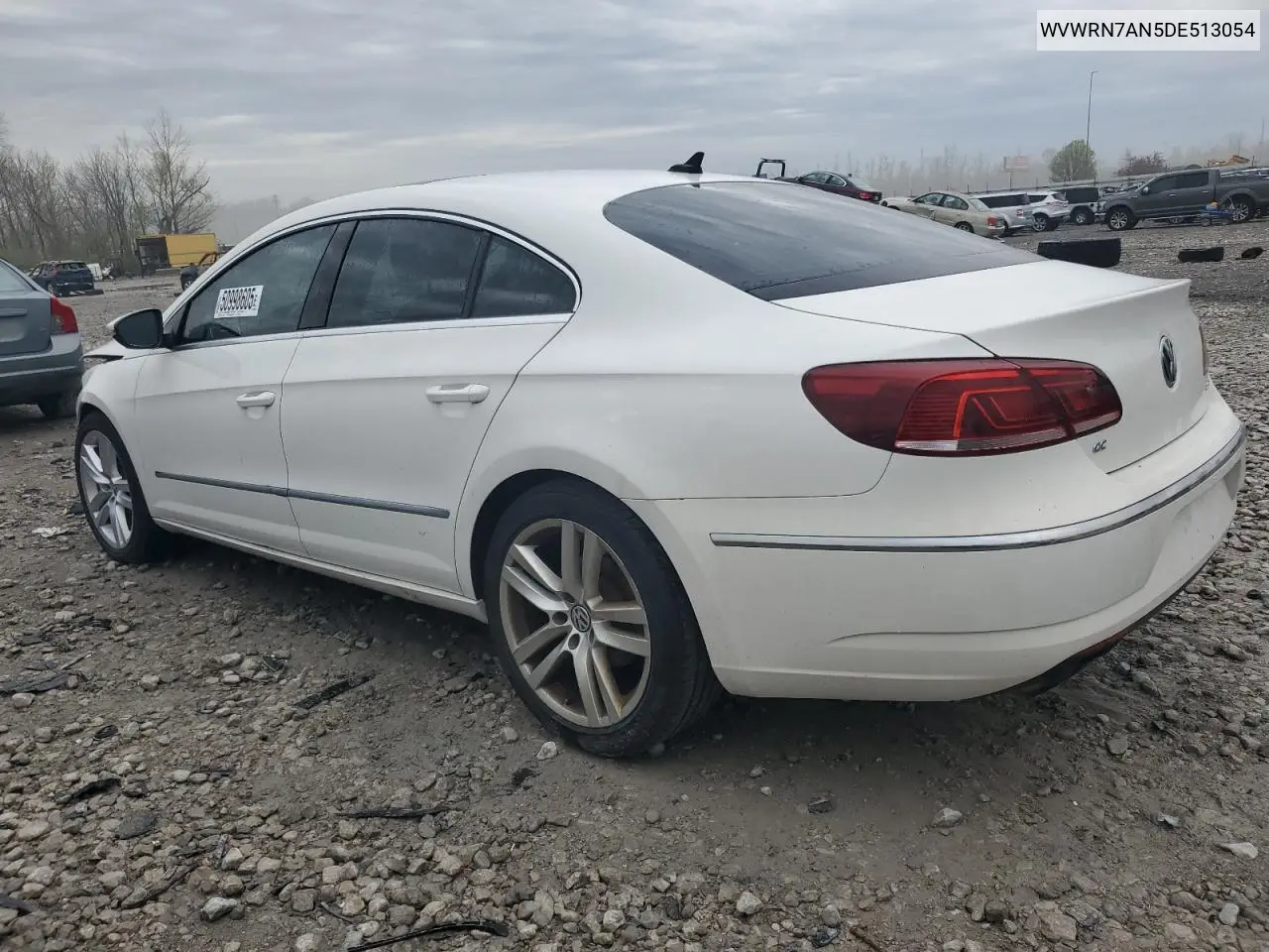 2013 Volkswagen Cc Luxury VIN: WVWRN7AN5DE513054 Lot: 50998605