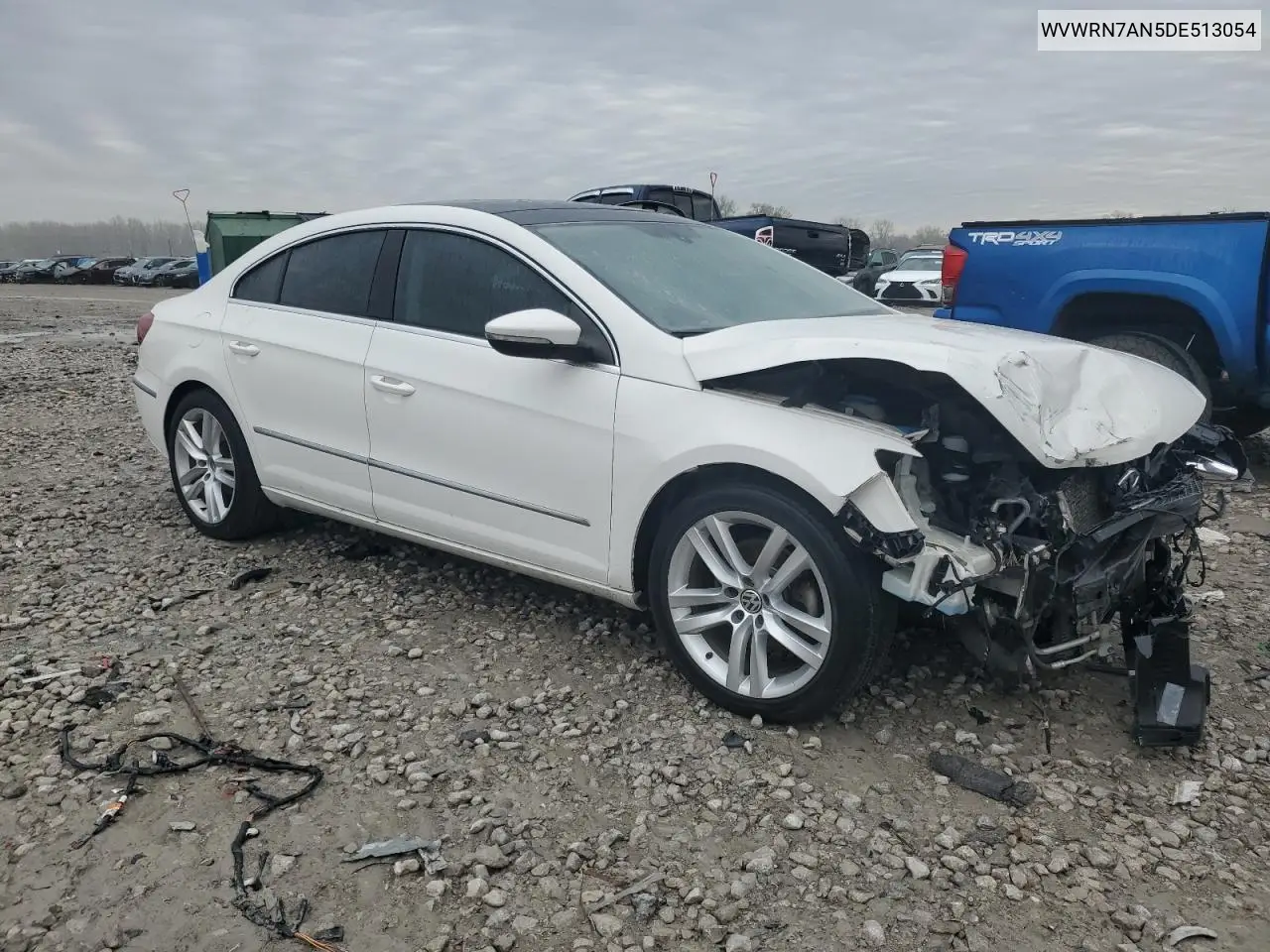 2013 Volkswagen Cc Luxury VIN: WVWRN7AN5DE513054 Lot: 50998605