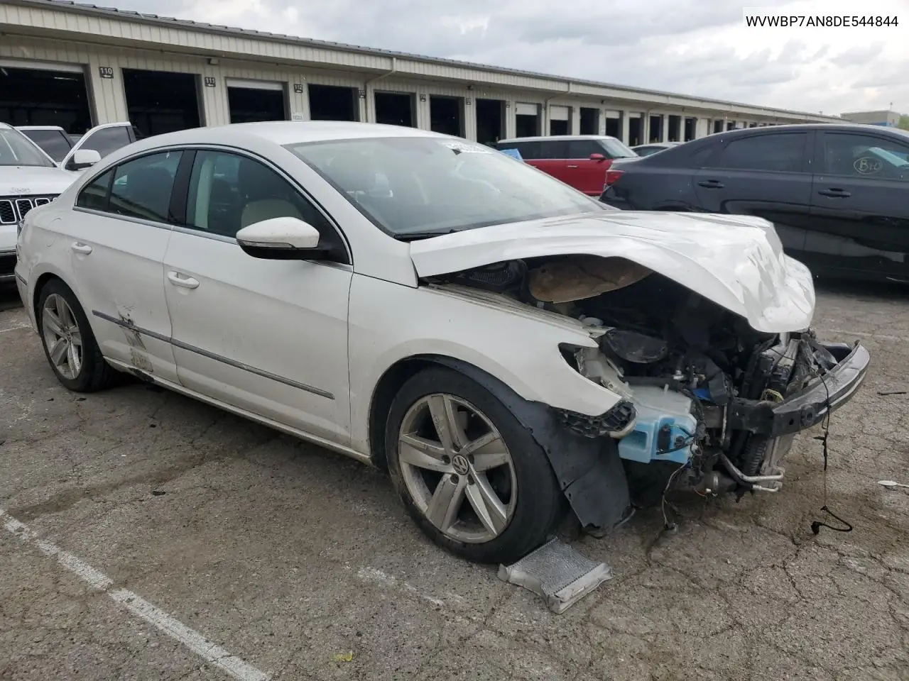 2013 Volkswagen Cc Sport VIN: WVWBP7AN8DE544844 Lot: 54836555