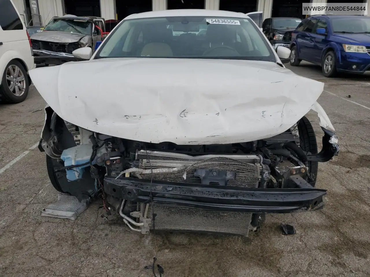 2013 Volkswagen Cc Sport VIN: WVWBP7AN8DE544844 Lot: 54836555