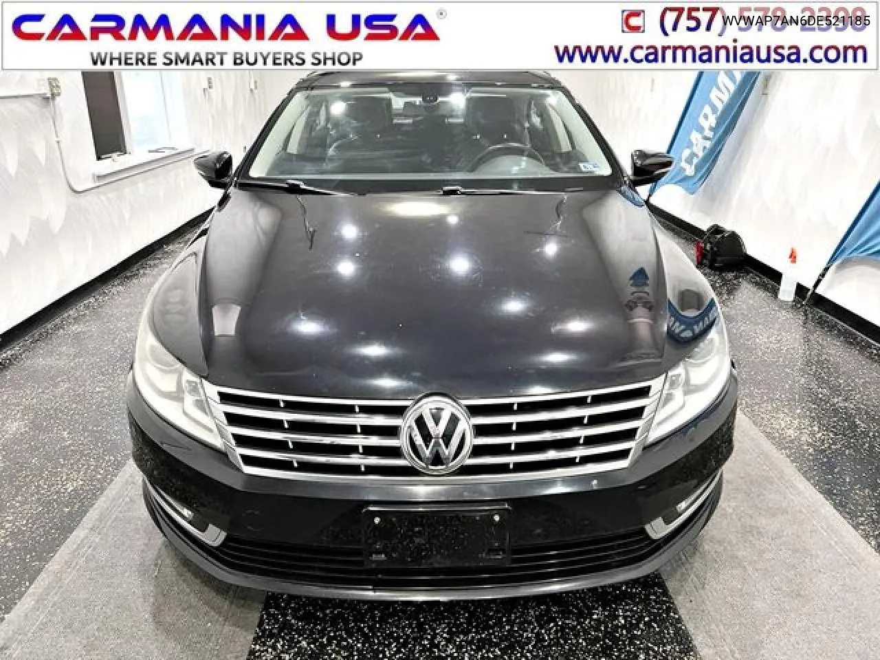2013 Volkswagen Cc Sport VIN: WVWAP7AN6DE521185 Lot: 55940512