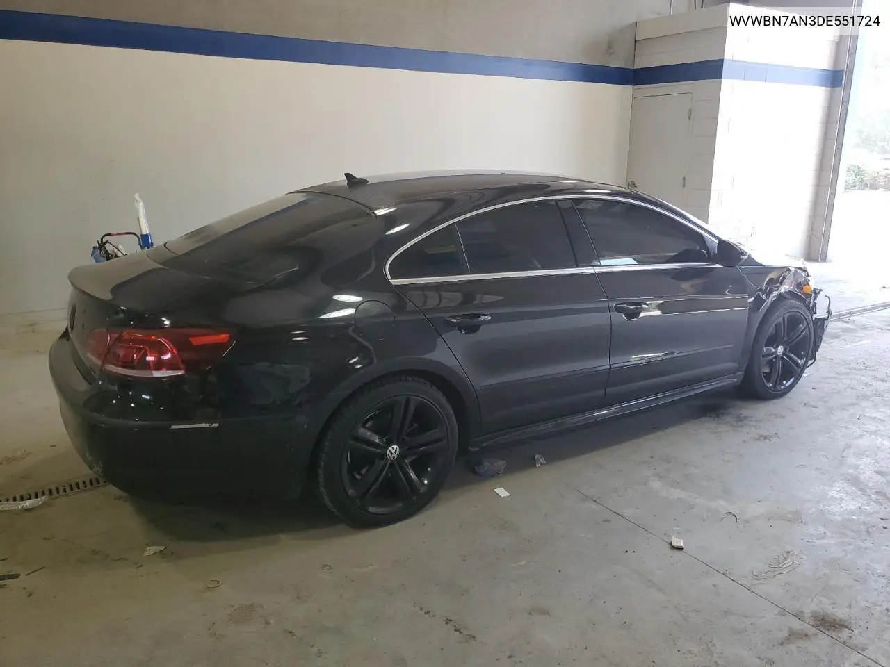 2013 Volkswagen Cc Sport VIN: WVWBN7AN3DE551724 Lot: 56076175