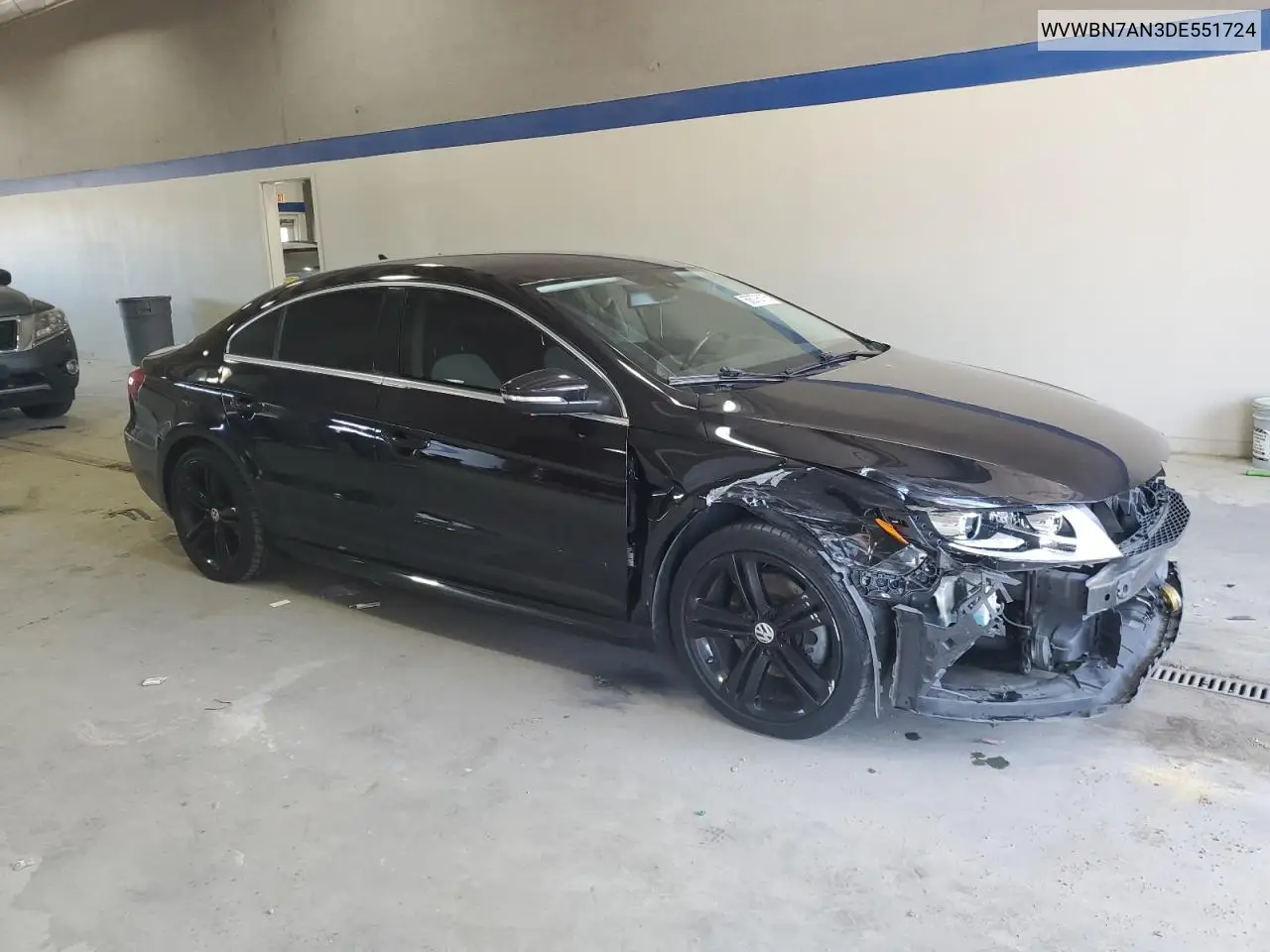 2013 Volkswagen Cc Sport VIN: WVWBN7AN3DE551724 Lot: 56076175