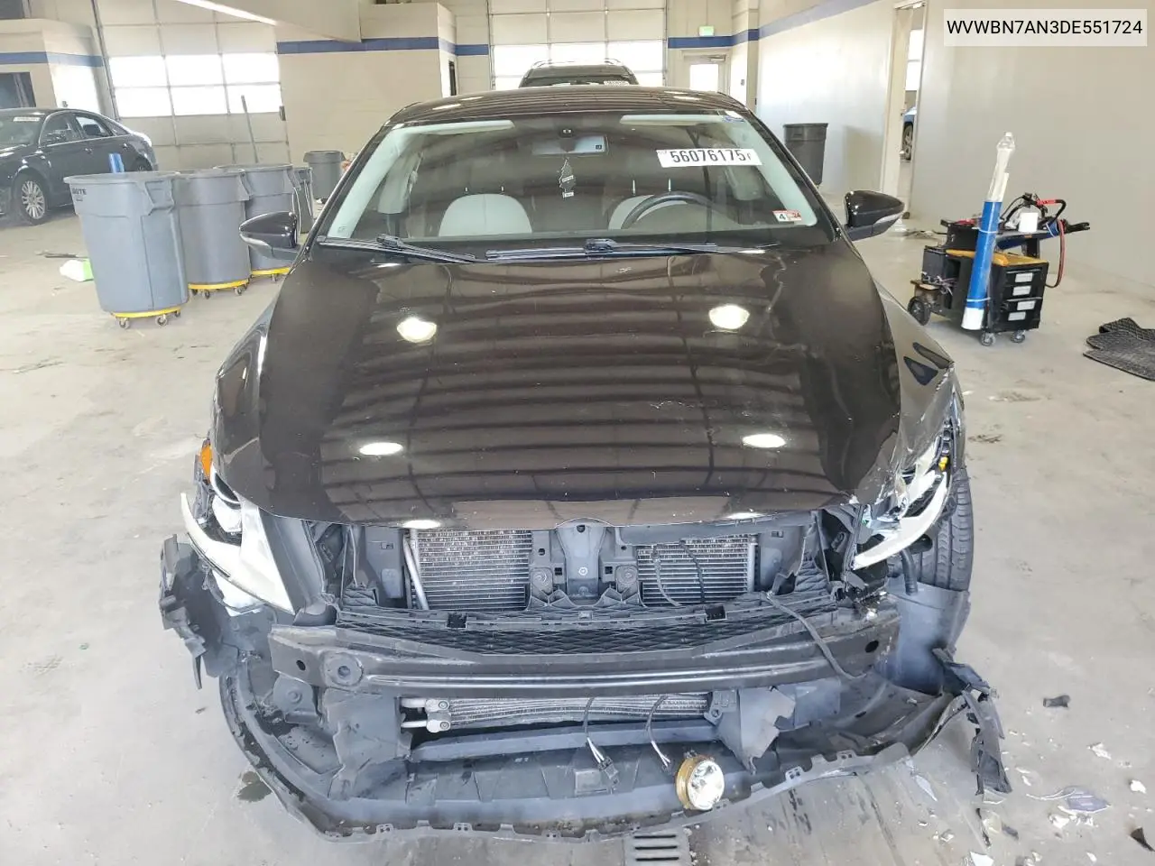 2013 Volkswagen Cc Sport VIN: WVWBN7AN3DE551724 Lot: 56076175