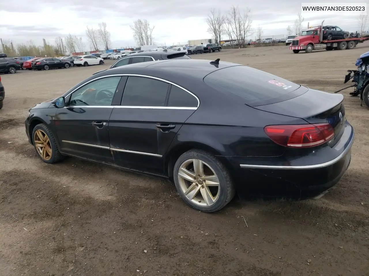 2013 Volkswagen Cc Sport VIN: WVWBN7AN3DE520523 Lot: 56419105