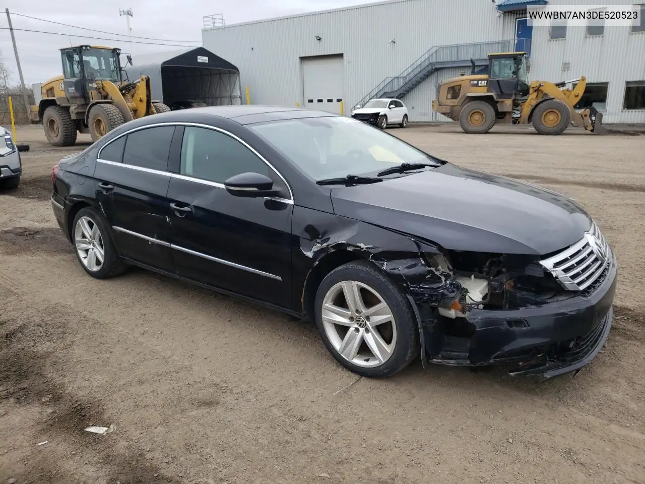 2013 Volkswagen Cc Sport VIN: WVWBN7AN3DE520523 Lot: 56419105