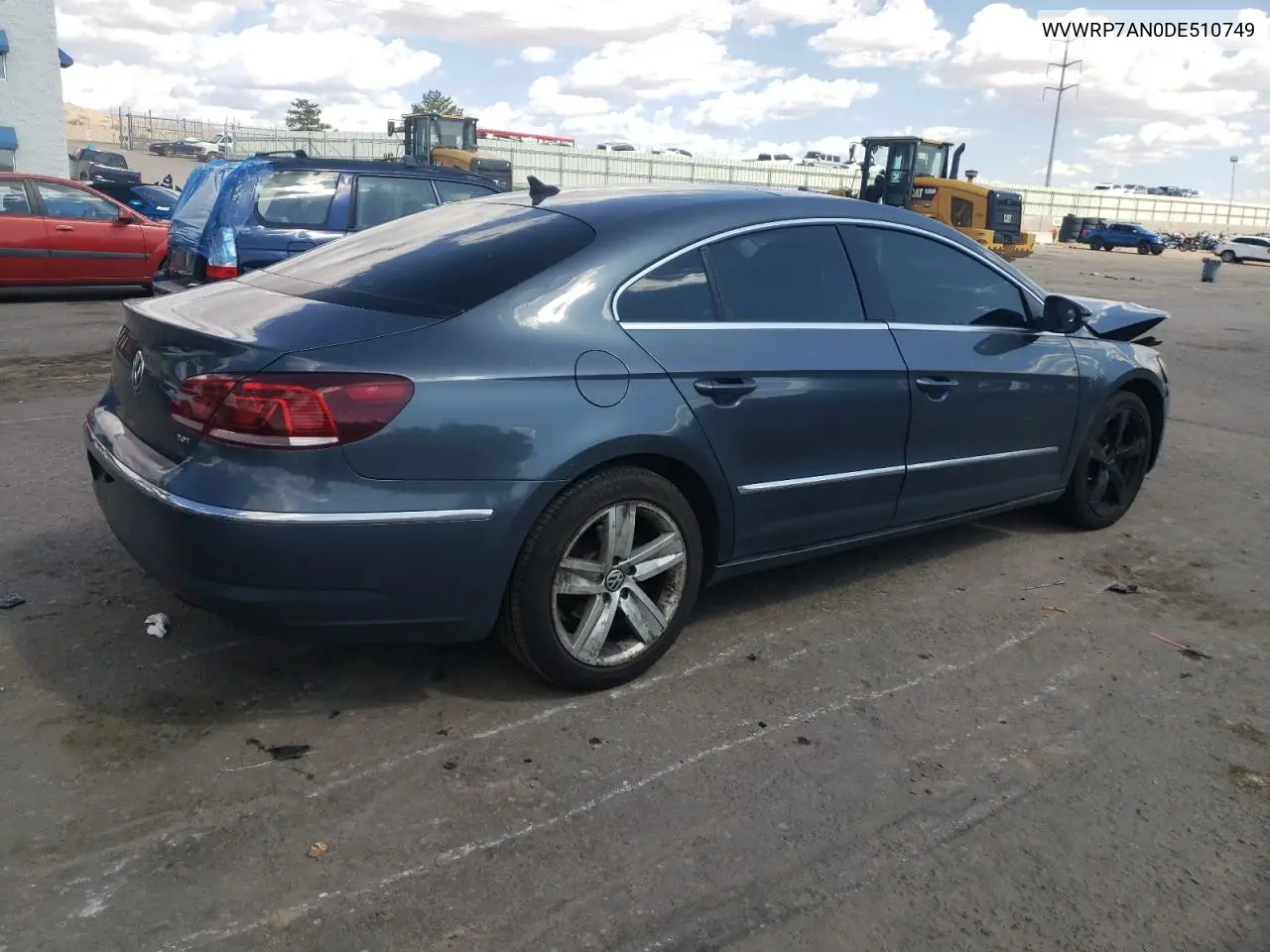 2013 Volkswagen Cc Luxury VIN: WVWRP7AN0DE510749 Lot: 56491915