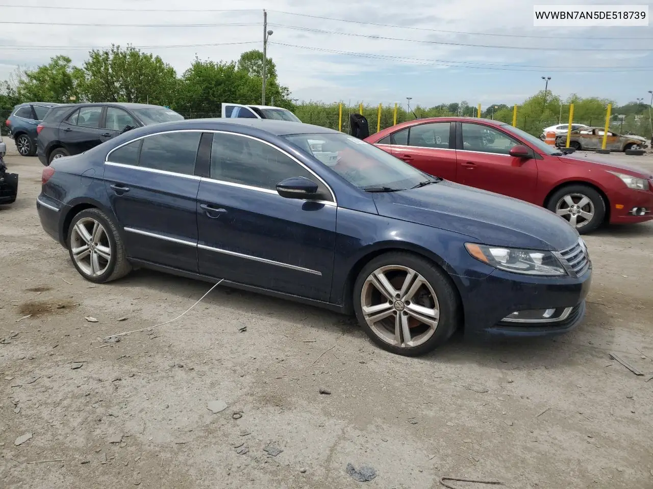 2013 Volkswagen Cc Sport VIN: WVWBN7AN5DE518739 Lot: 56570835