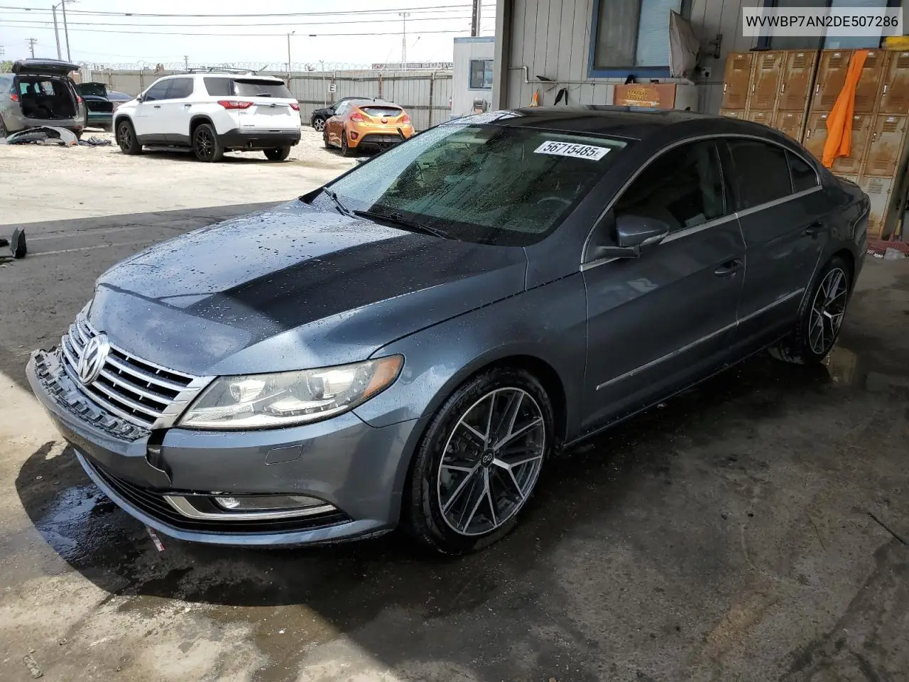 2013 Volkswagen Cc Sport VIN: WVWBP7AN2DE507286 Lot: 56715485