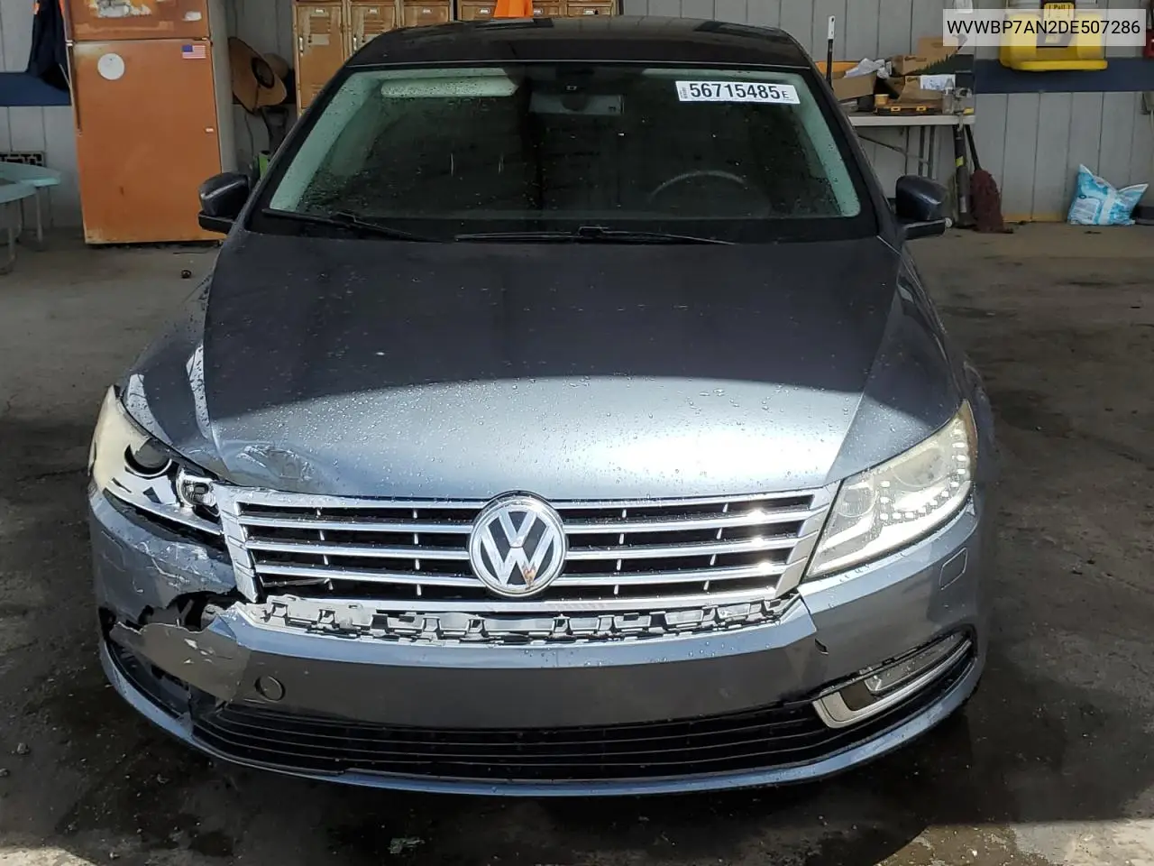 2013 Volkswagen Cc Sport VIN: WVWBP7AN2DE507286 Lot: 56715485