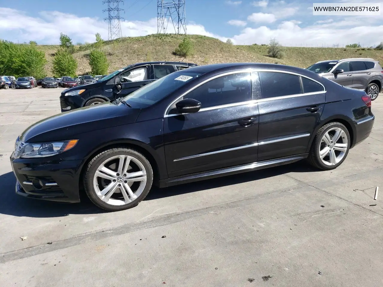 2013 Volkswagen Cc Sport VIN: WVWBN7AN2DE571625 Lot: 57043695