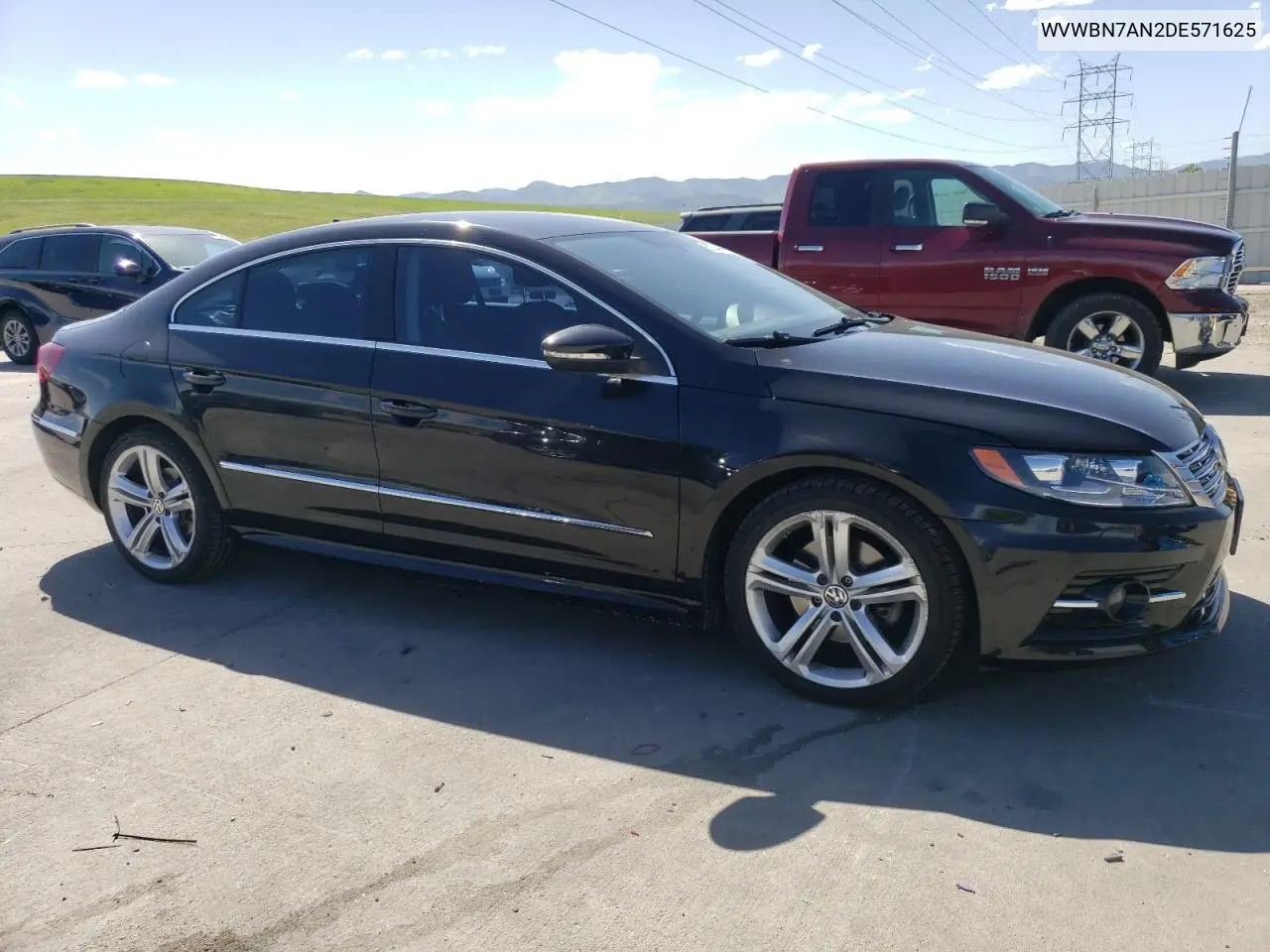 2013 Volkswagen Cc Sport VIN: WVWBN7AN2DE571625 Lot: 57043695