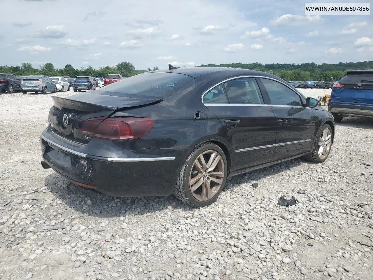 2013 Volkswagen Cc Luxury VIN: WVWRN7AN0DE507856 Lot: 60187045