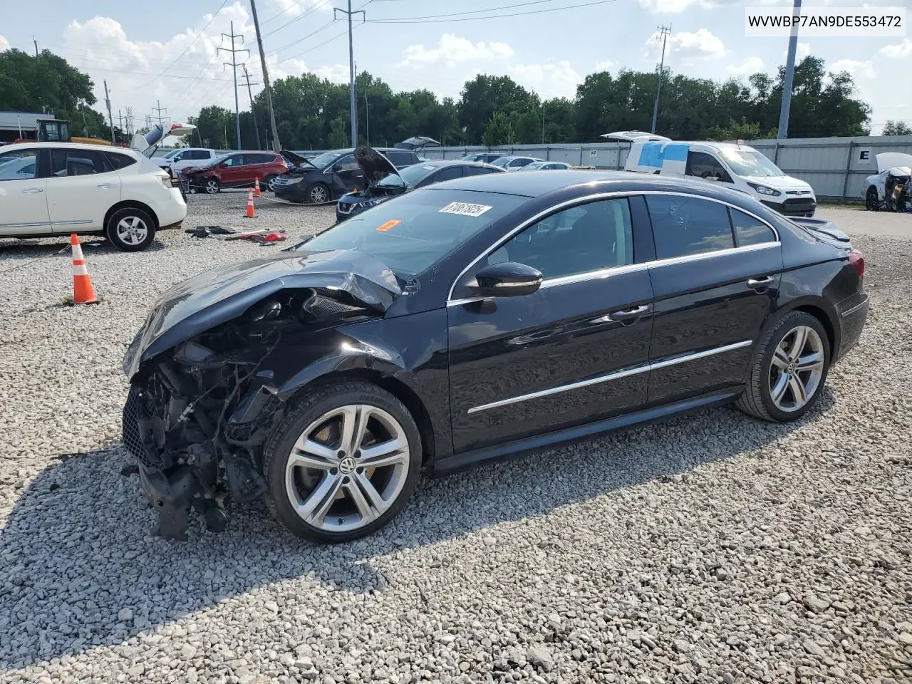2013 Volkswagen Cc Sport VIN: WVWBP7AN9DE553472 Lot: 61861925