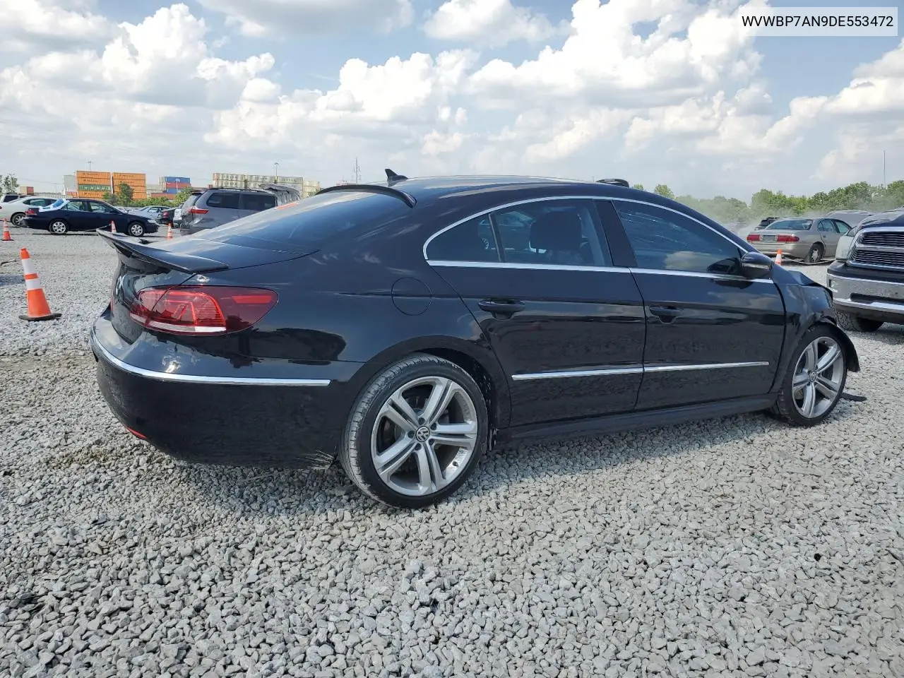 2013 Volkswagen Cc Sport VIN: WVWBP7AN9DE553472 Lot: 61861925
