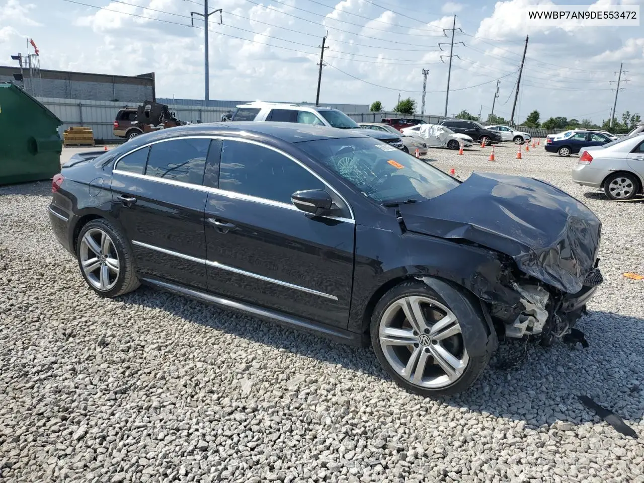 2013 Volkswagen Cc Sport VIN: WVWBP7AN9DE553472 Lot: 61861925