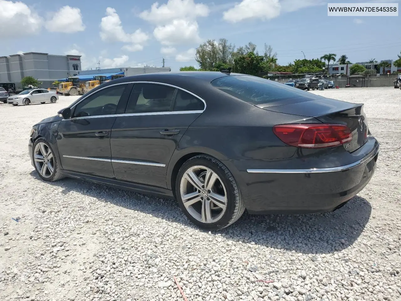2013 Volkswagen Cc Sport VIN: WVWBN7AN7DE545358 Lot: 62279875