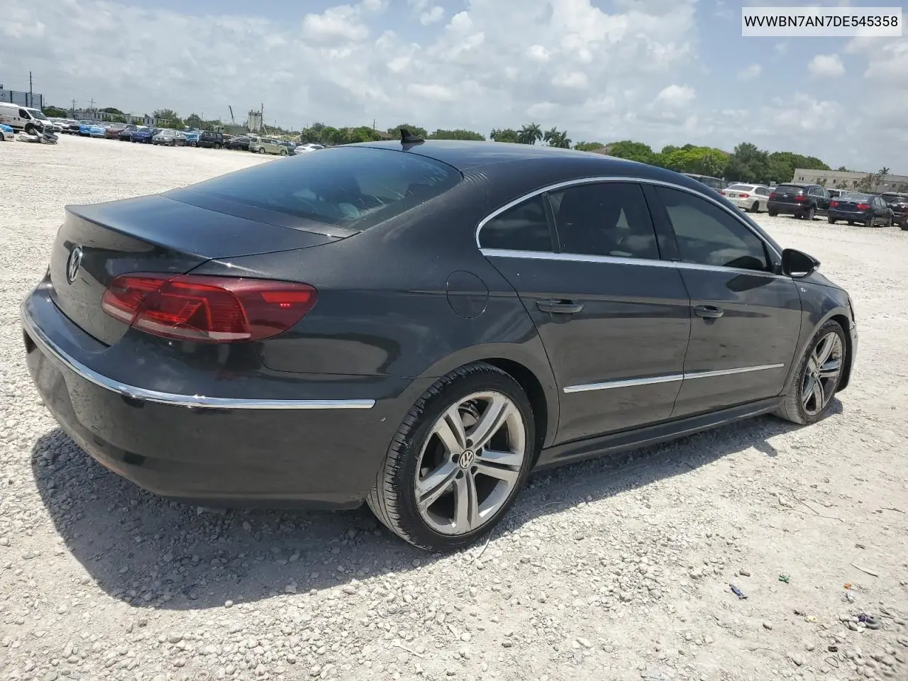 2013 Volkswagen Cc Sport VIN: WVWBN7AN7DE545358 Lot: 62279875