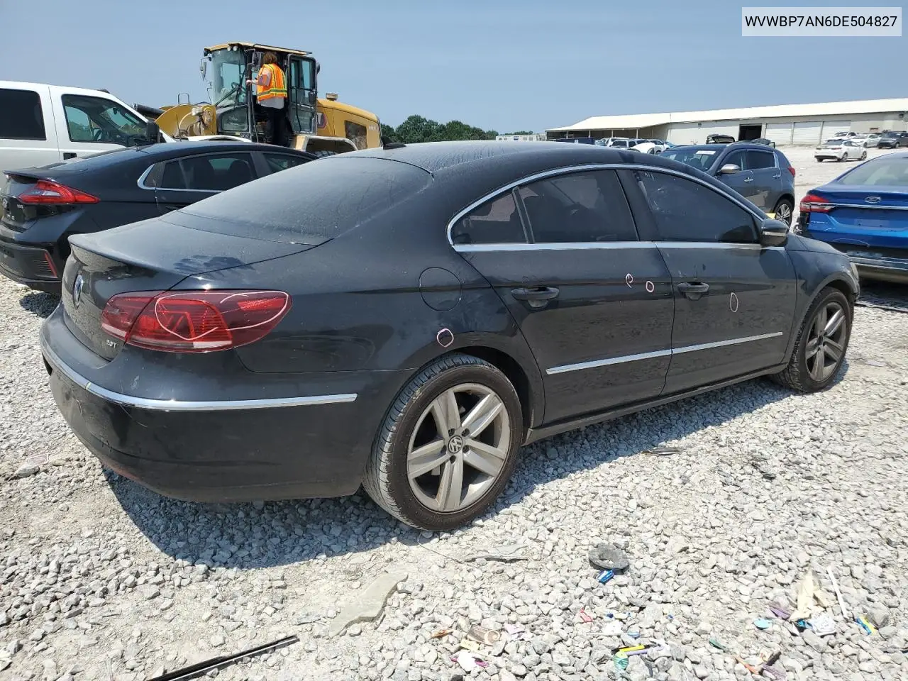 2013 Volkswagen Cc Sport VIN: WVWBP7AN6DE504827 Lot: 62359975
