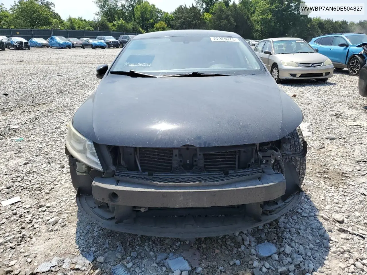 2013 Volkswagen Cc Sport VIN: WVWBP7AN6DE504827 Lot: 62359975