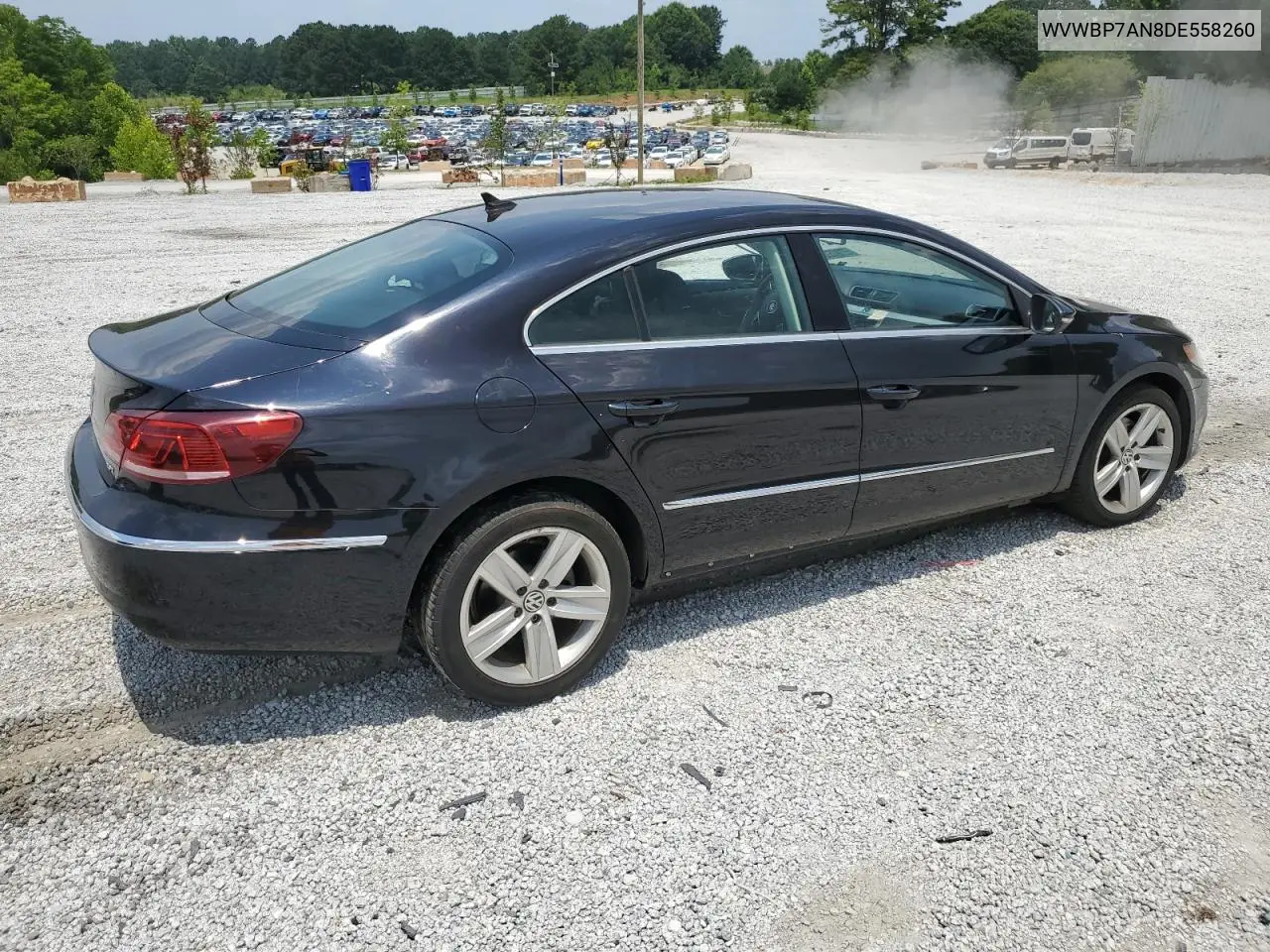 2013 Volkswagen Cc Sport VIN: WVWBP7AN8DE558260 Lot: 62393535