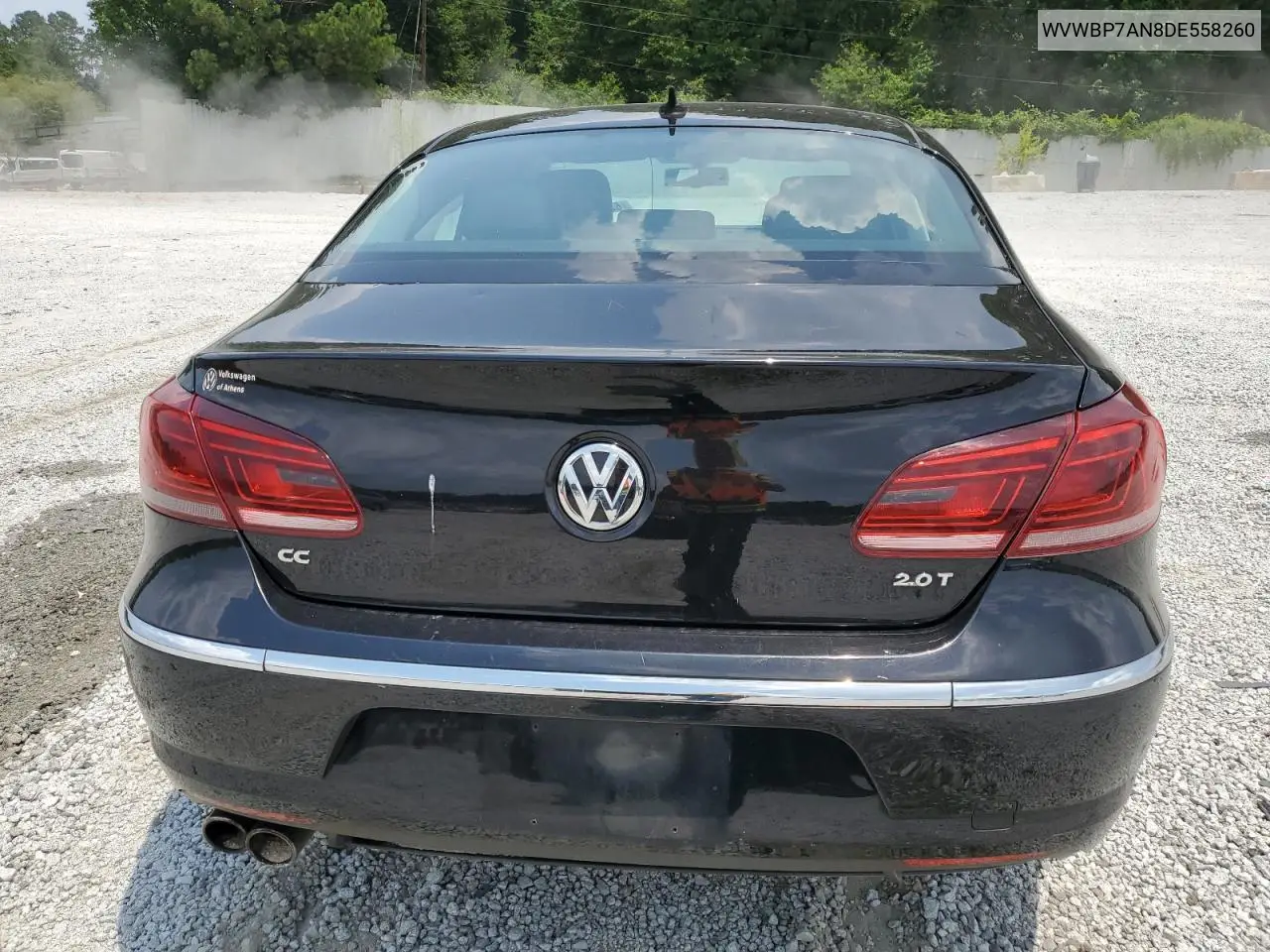 2013 Volkswagen Cc Sport VIN: WVWBP7AN8DE558260 Lot: 62393535