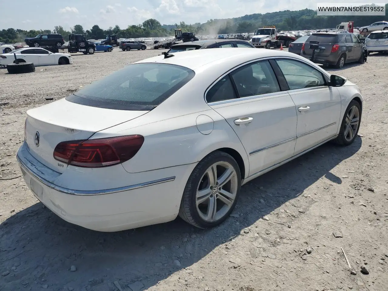 2013 Volkswagen Cc Sport VIN: WVWBN7AN5DE519552 Lot: 62585235