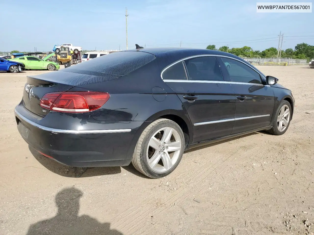 2013 Volkswagen Cc Sport VIN: WVWBP7AN7DE567001 Lot: 62668215