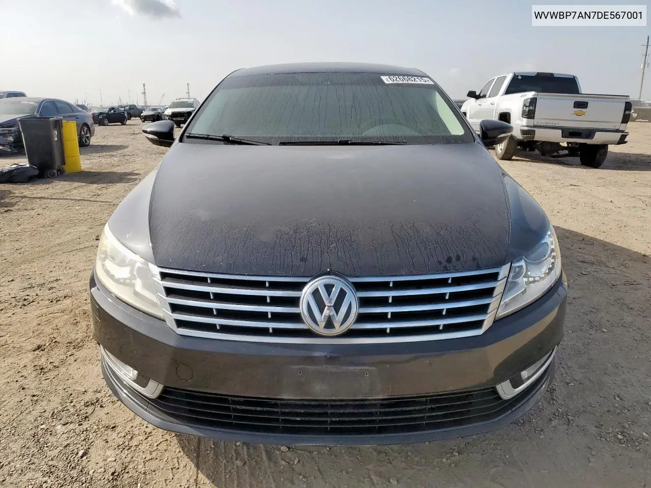 2013 Volkswagen Cc Sport VIN: WVWBP7AN7DE567001 Lot: 62668215