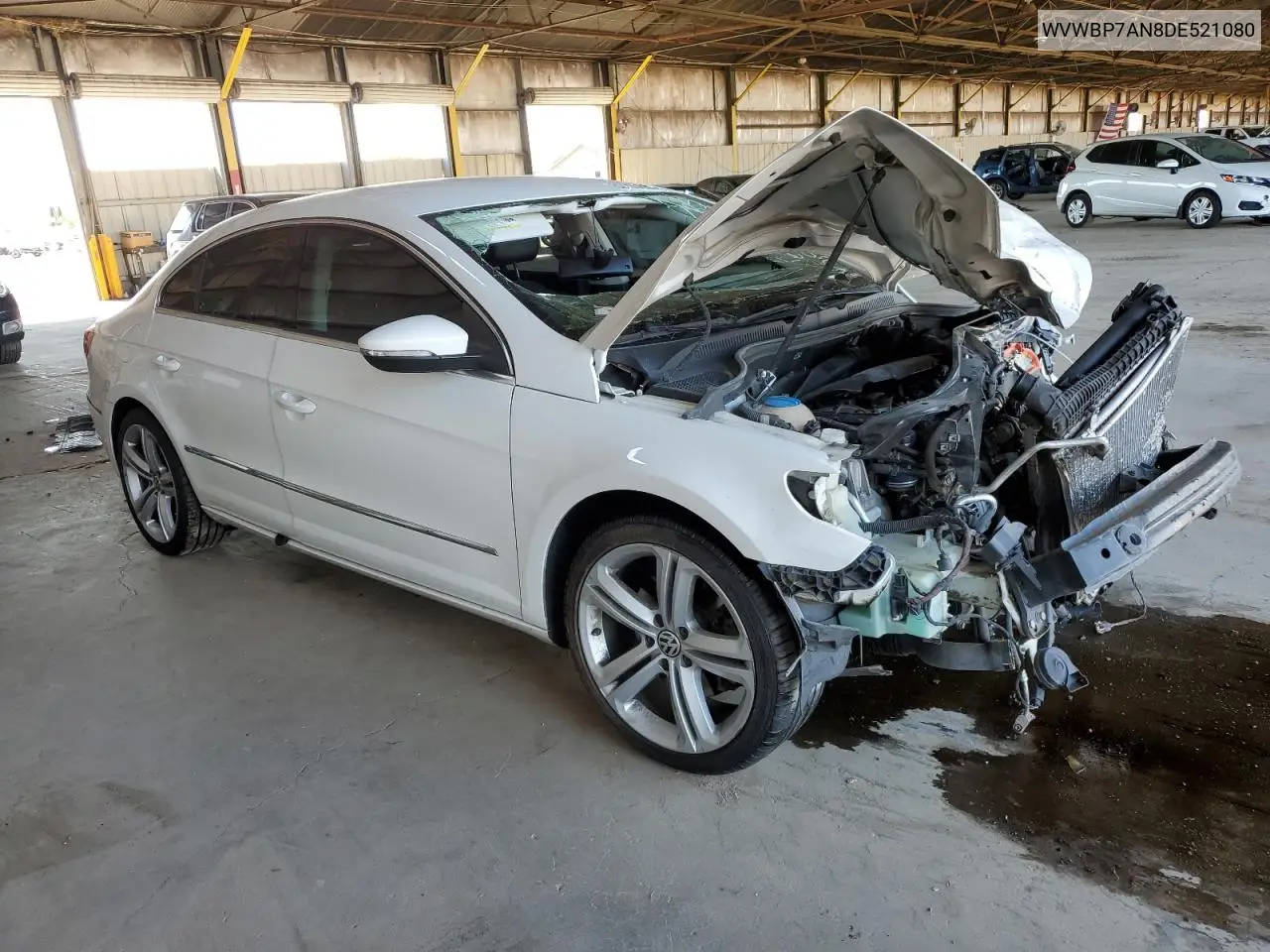 2013 Volkswagen Cc Sport VIN: WVWBP7AN8DE521080 Lot: 62763385