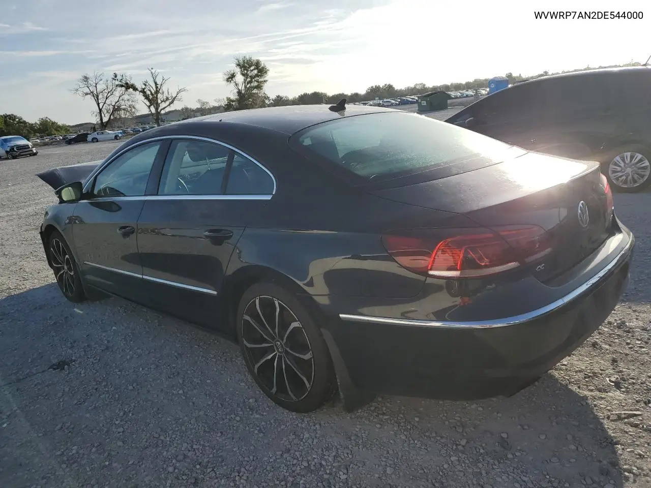 2013 Volkswagen Cc Luxury VIN: WVWRP7AN2DE544000 Lot: 62771895