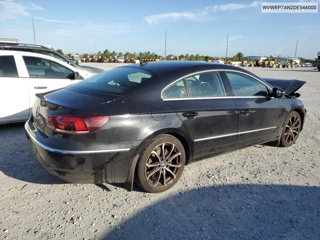 2013 Volkswagen Cc Luxury VIN: WVWRP7AN2DE544000 Lot: 62771895