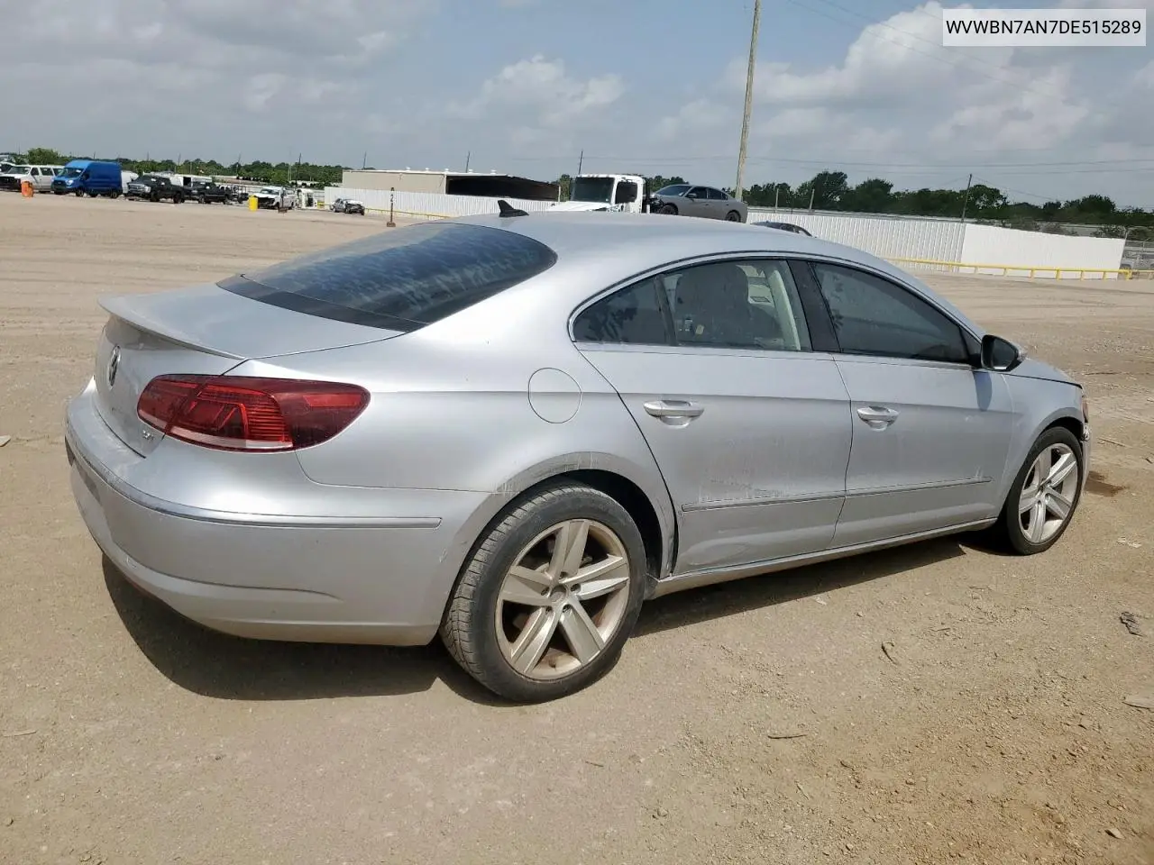 2013 Volkswagen Cc Sport VIN: WVWBN7AN7DE515289 Lot: 62929715
