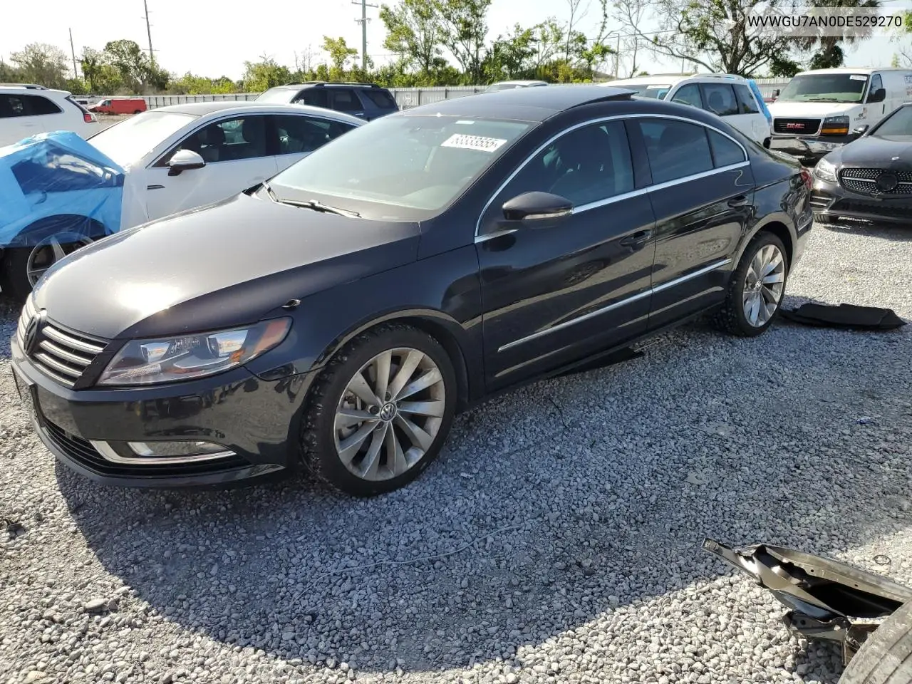 2013 Volkswagen Cc Vr6 4Motion VIN: WVWGU7AN0DE529270 Lot: 63333555