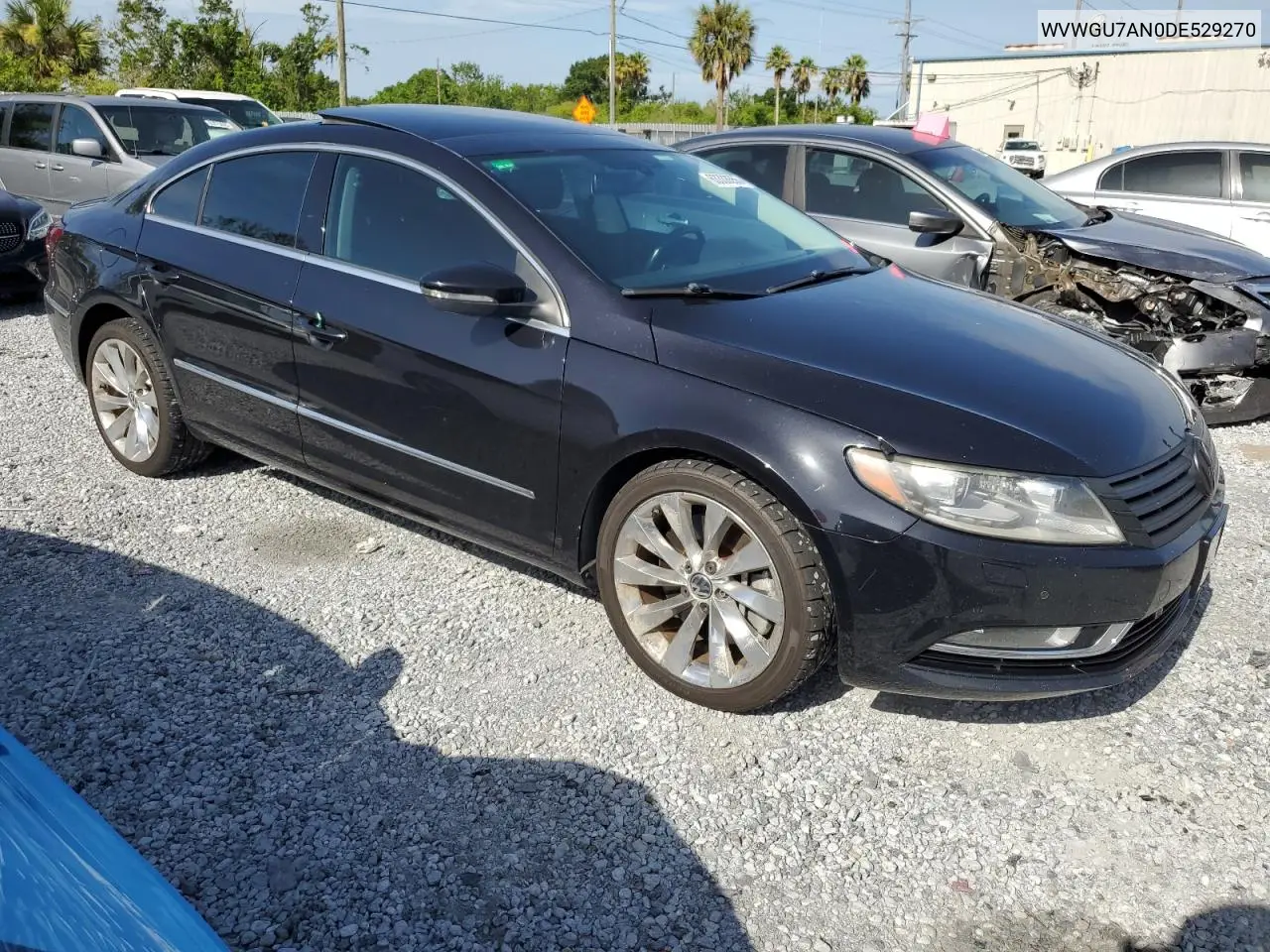 2013 Volkswagen Cc Vr6 4Motion VIN: WVWGU7AN0DE529270 Lot: 63333555
