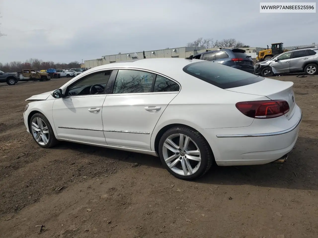 2014 Volkswagen Cc Luxury VIN: WVWRP7AN8EE525596 Lot: 51208465