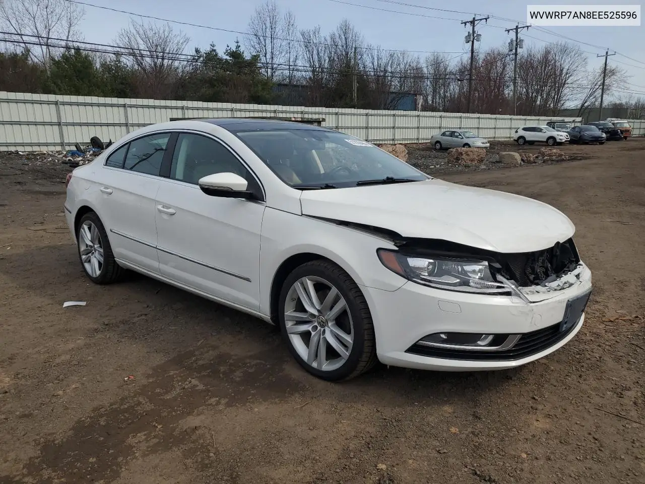 2014 Volkswagen Cc Luxury VIN: WVWRP7AN8EE525596 Lot: 51208465