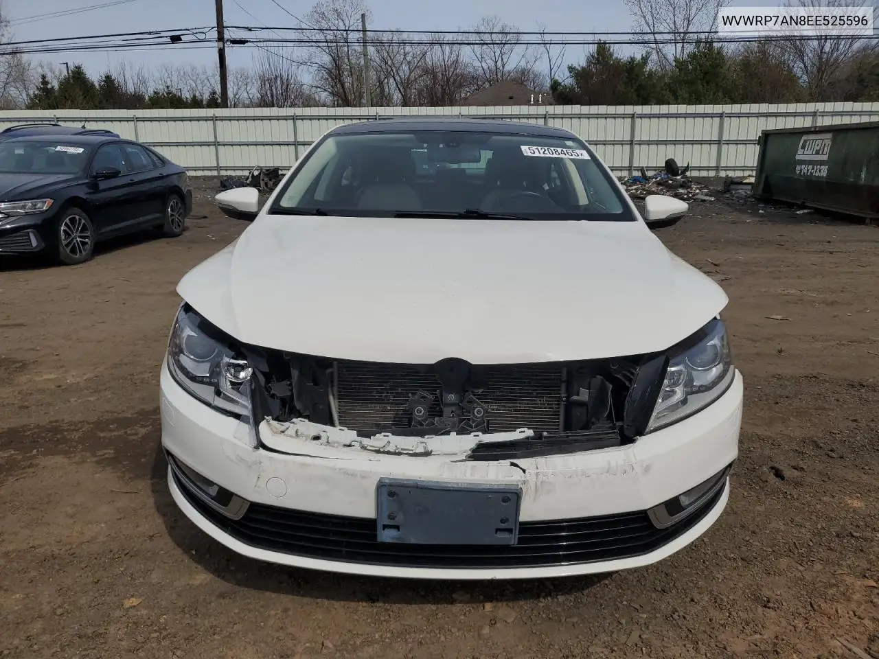 2014 Volkswagen Cc Luxury VIN: WVWRP7AN8EE525596 Lot: 51208465