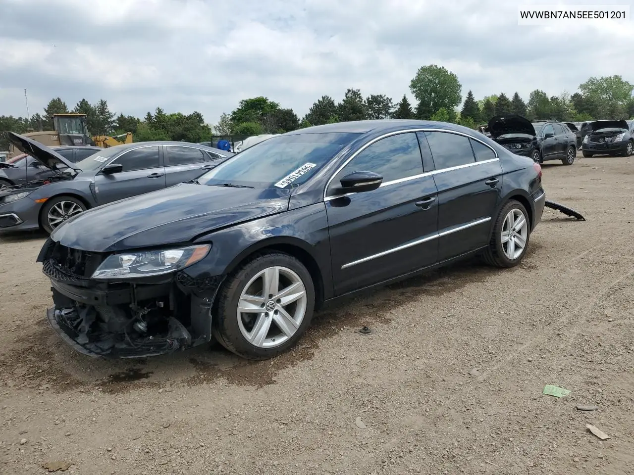 2014 Volkswagen Cc Sport VIN: WVWBN7AN5EE501201 Lot: 56541045