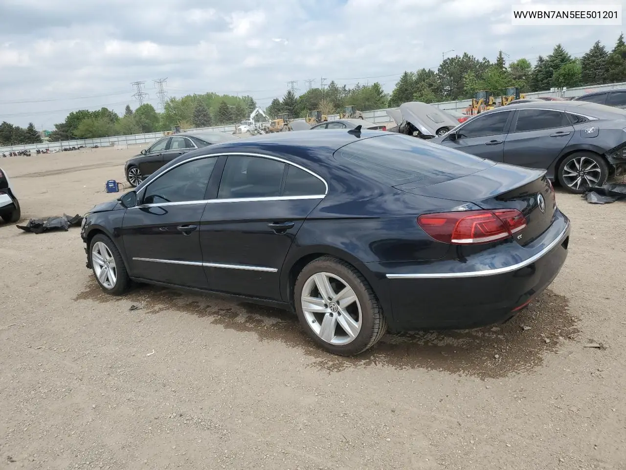 2014 Volkswagen Cc Sport VIN: WVWBN7AN5EE501201 Lot: 56541045