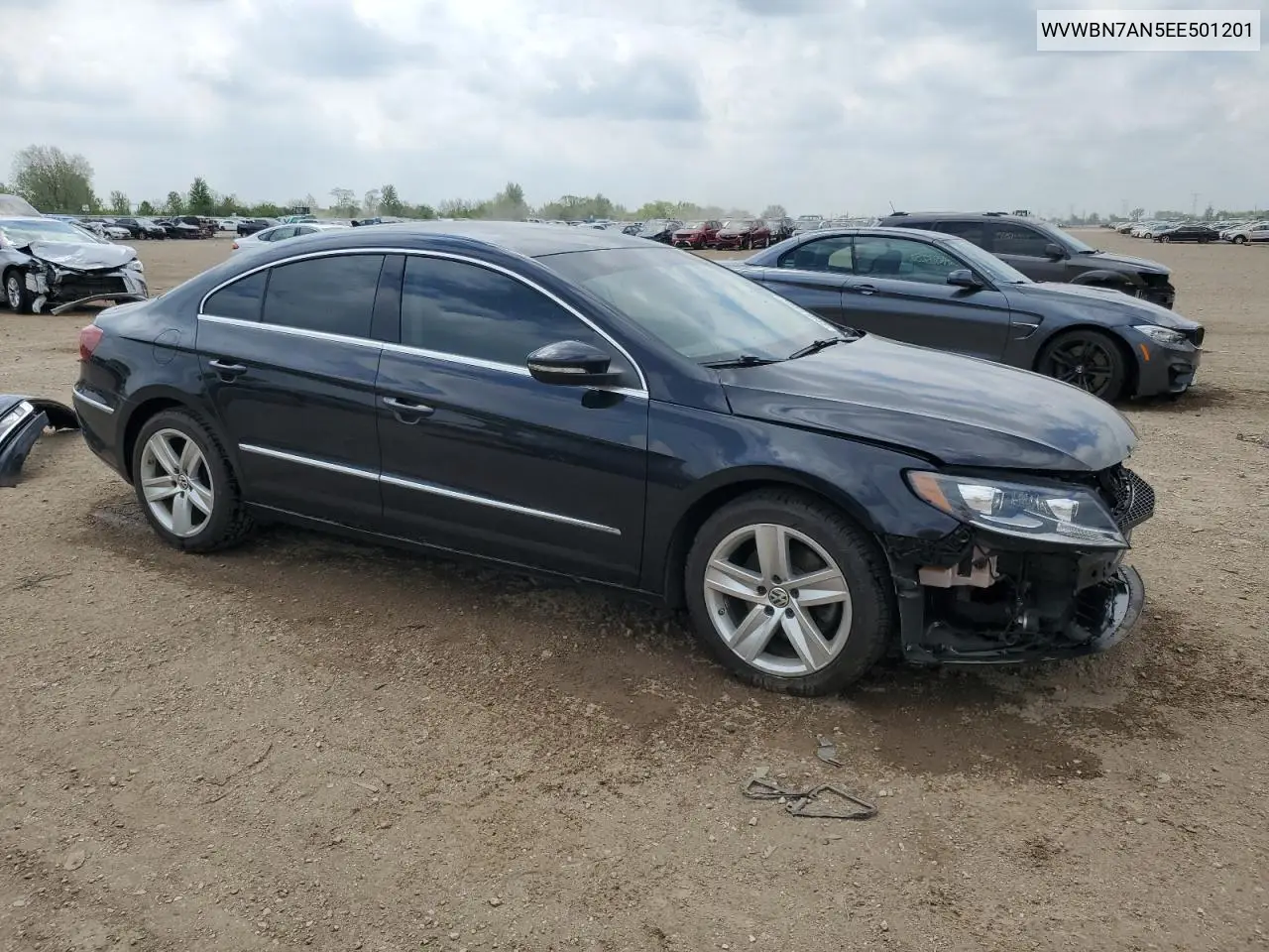 2014 Volkswagen Cc Sport VIN: WVWBN7AN5EE501201 Lot: 56541045