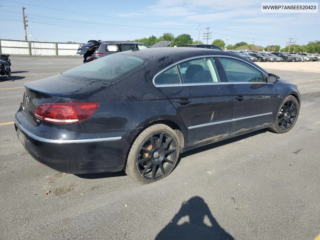 2014 Volkswagen Cc Sport VIN: WVWBP7AN5EE520423 Lot: 60473015