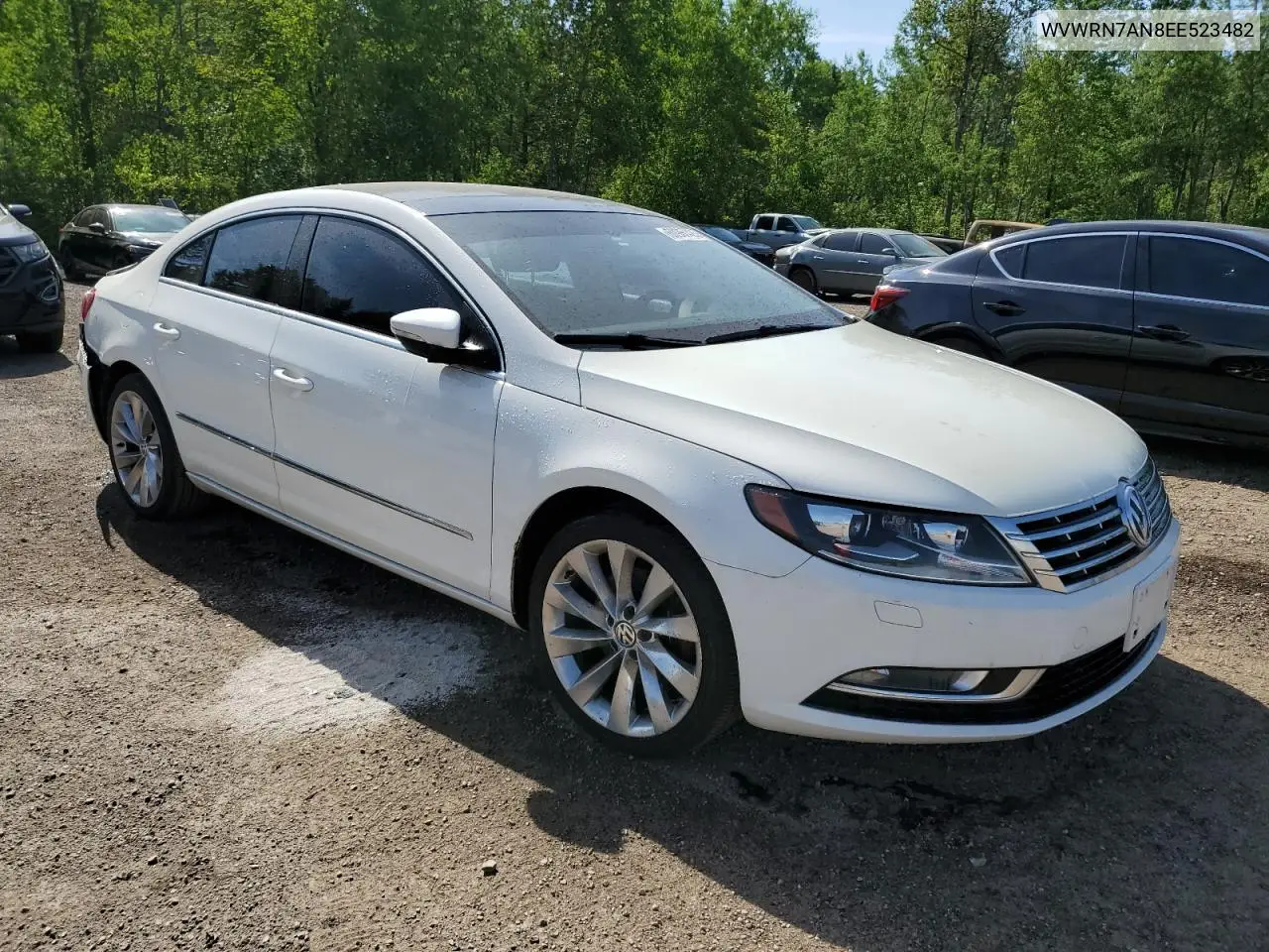 2014 Volkswagen Cc Luxury VIN: WVWRN7AN8EE523482 Lot: 60967425