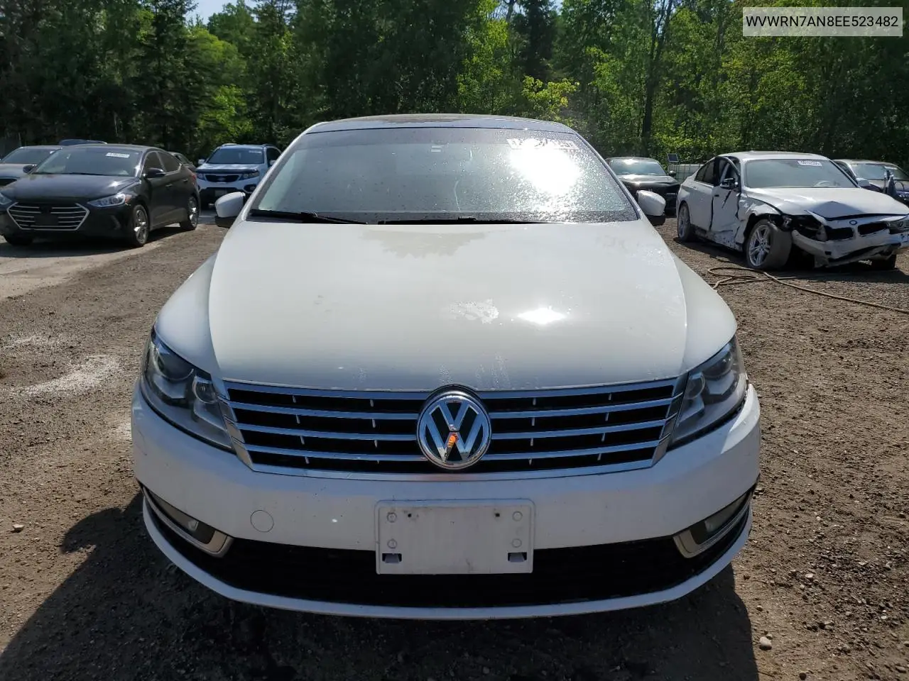 2014 Volkswagen Cc Luxury VIN: WVWRN7AN8EE523482 Lot: 60967425