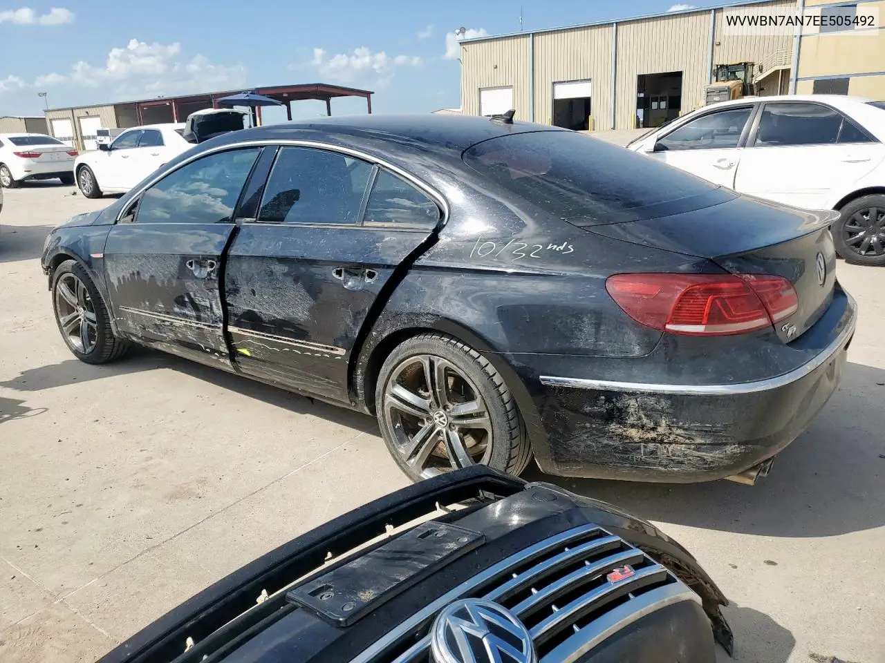2014 Volkswagen Cc Sport VIN: WVWBN7AN7EE505492 Lot: 61676345
