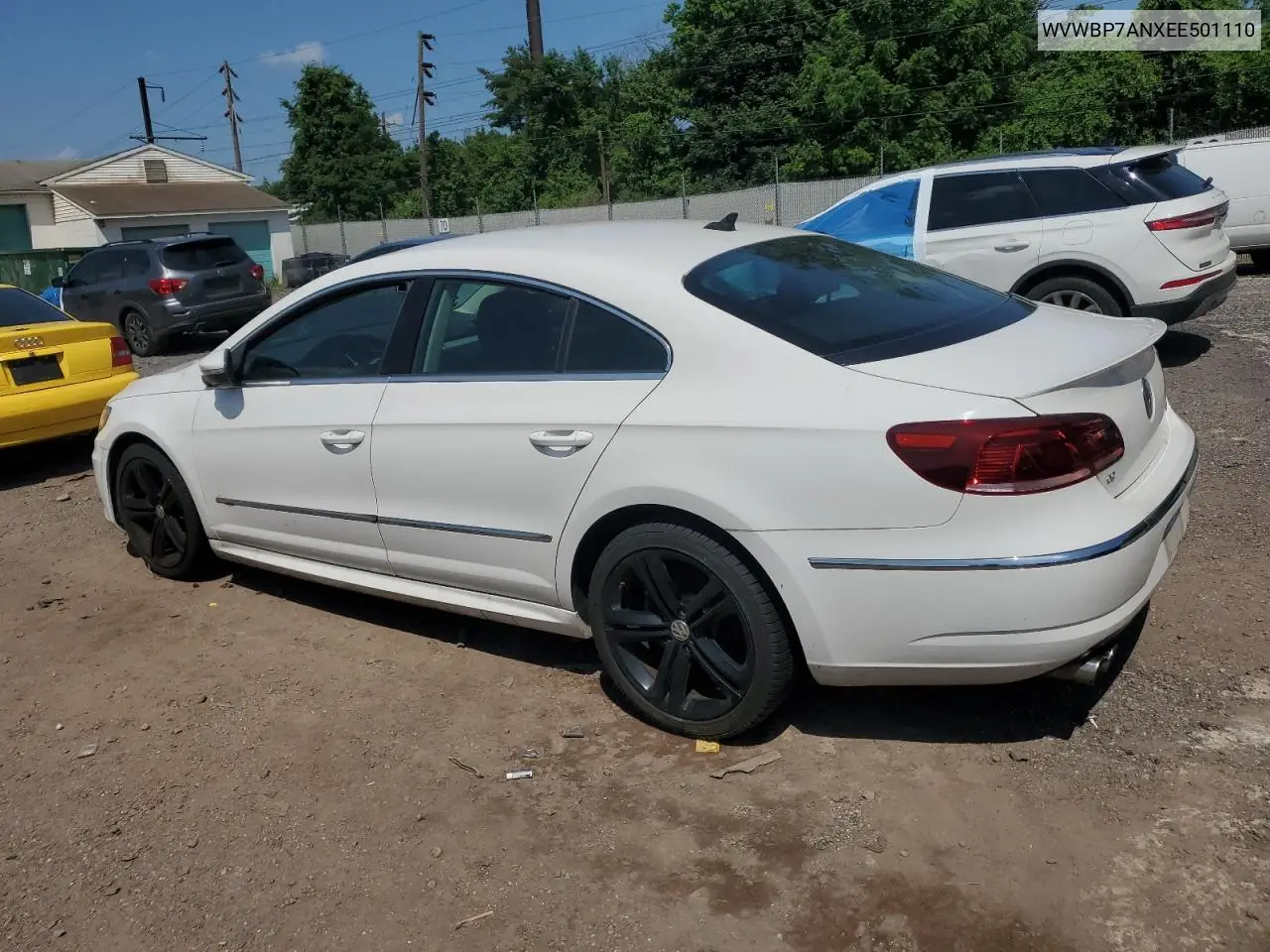 2014 Volkswagen Cc Sport VIN: WVWBP7ANXEE501110 Lot: 61901385