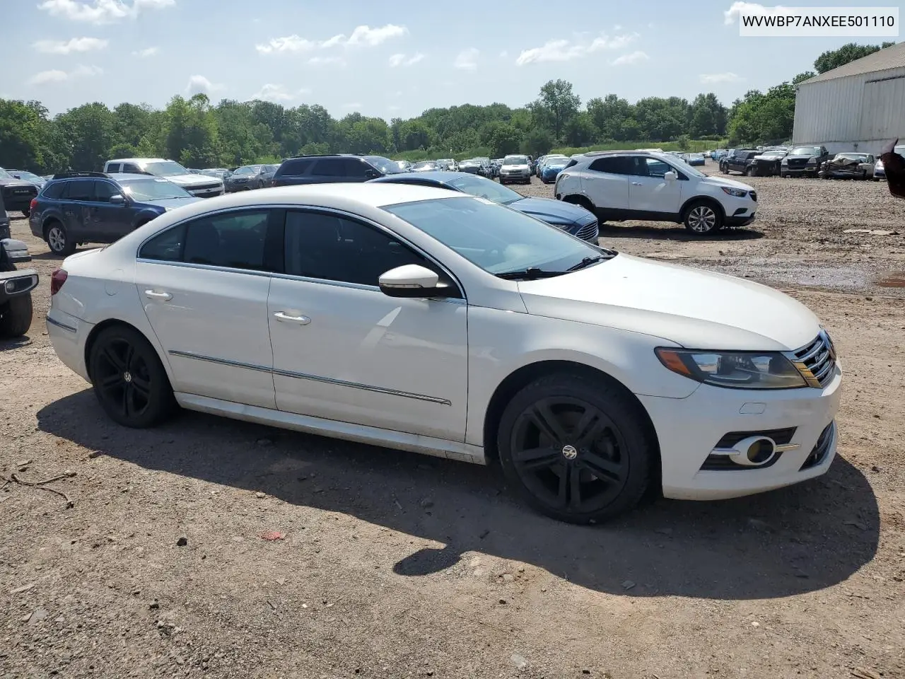 2014 Volkswagen Cc Sport VIN: WVWBP7ANXEE501110 Lot: 61901385