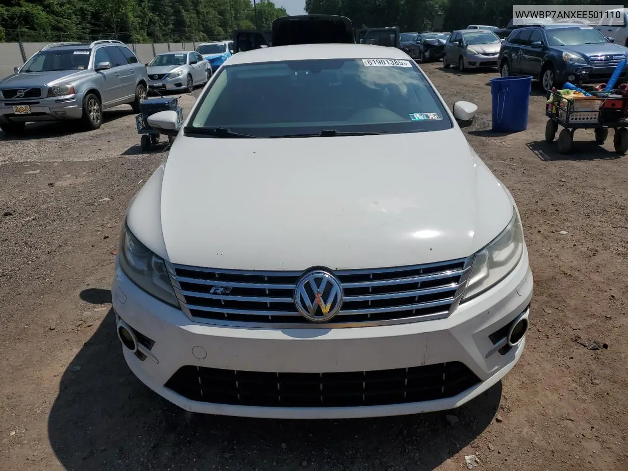 2014 Volkswagen Cc Sport VIN: WVWBP7ANXEE501110 Lot: 61901385